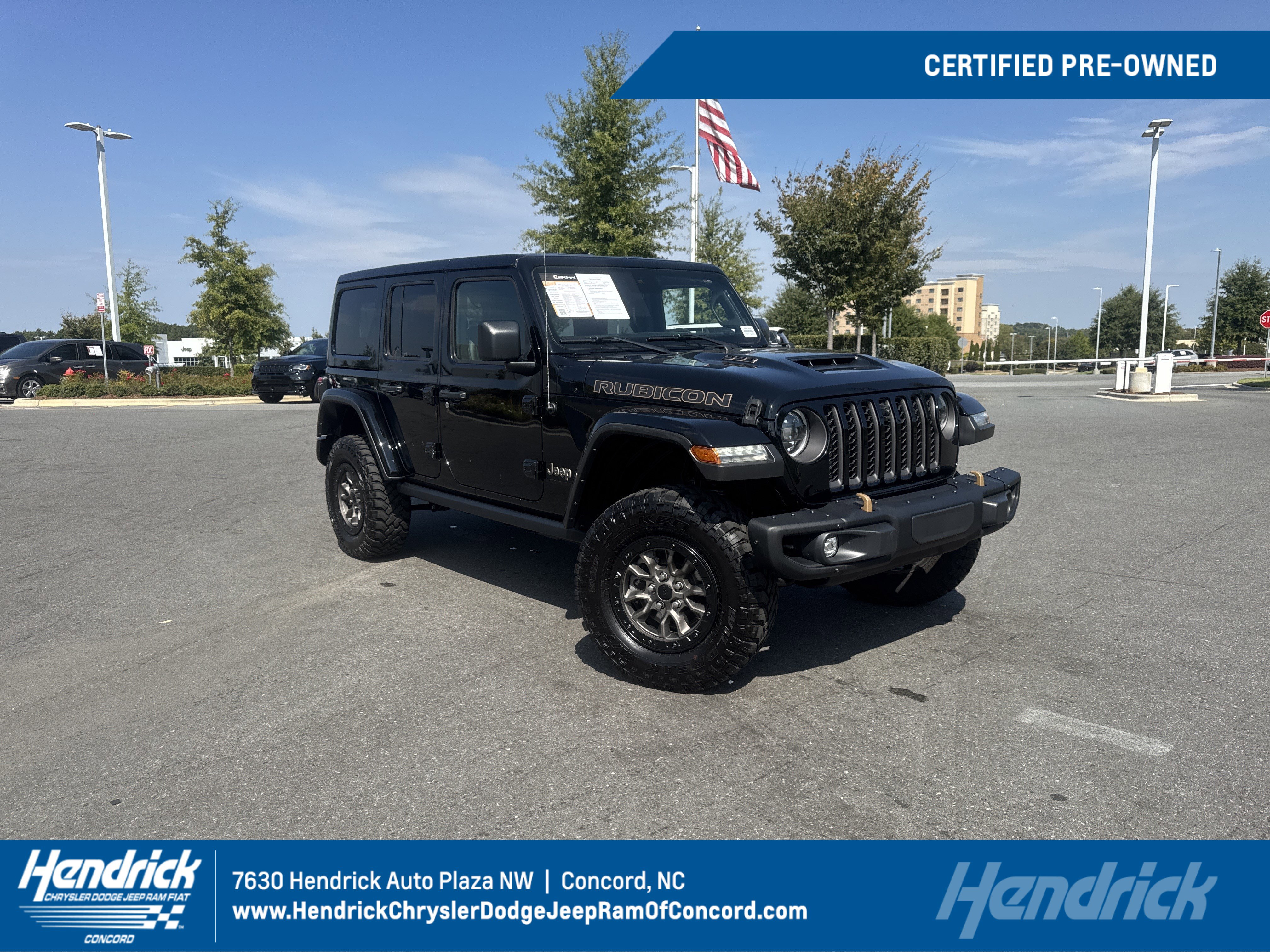 Certified 2023 Jeep Wrangler Unlimited Rubicon 392 w/ Trailer Tow Package