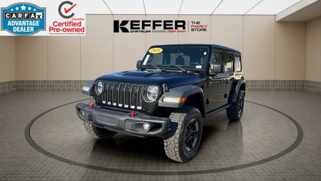 Certified 2018 Jeep Wrangler Unlimited Rubicon