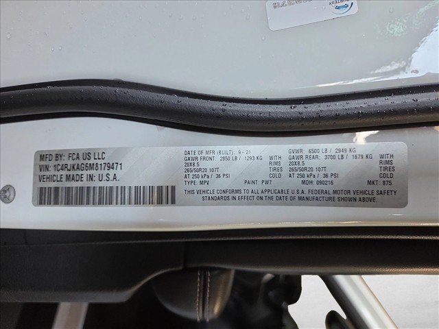 Used 2021 Jeep Grand Cherokee L Laredo AWD/4WD image 23