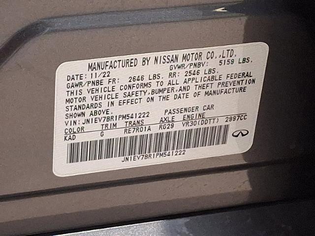 Certified 2023 INFINITI Q50 Luxe w/ Cargo Package image 26