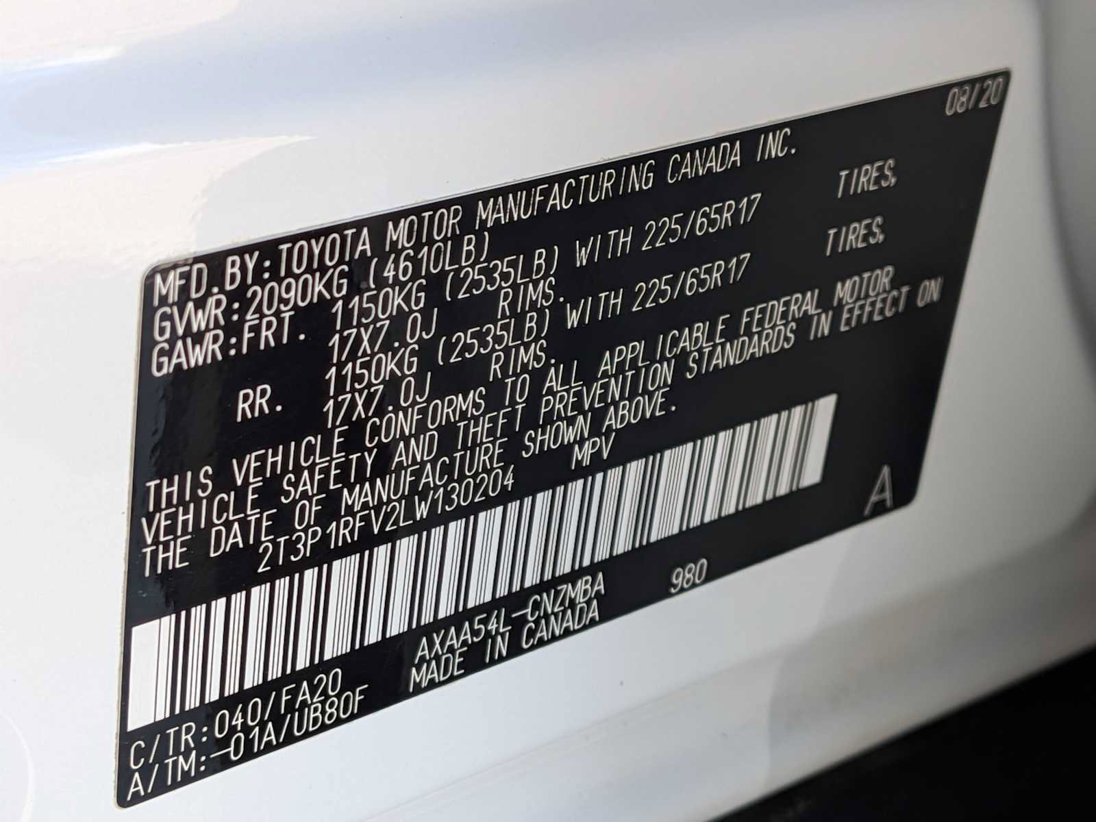 Used 2020 Toyota RAV4 XLE AWD/4WD image 30