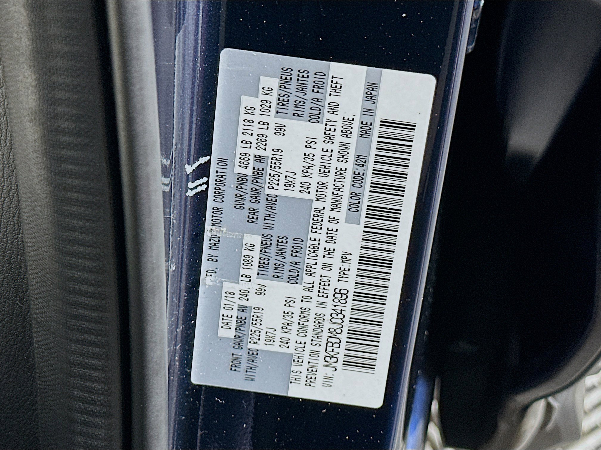 Used 2018 MAZDA CX-5 Grand Touring w/ Premium Package image 12