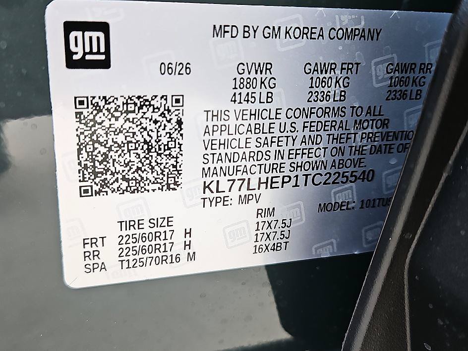 New 2026 Chevrolet Trax LT w/ Sunroof Package FWD image 22