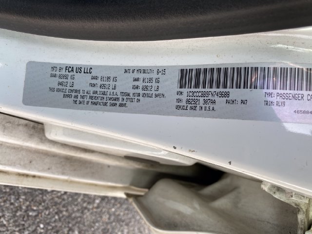 Used 2015 Chrysler 200 S w/ Comfort Group FWD image 13