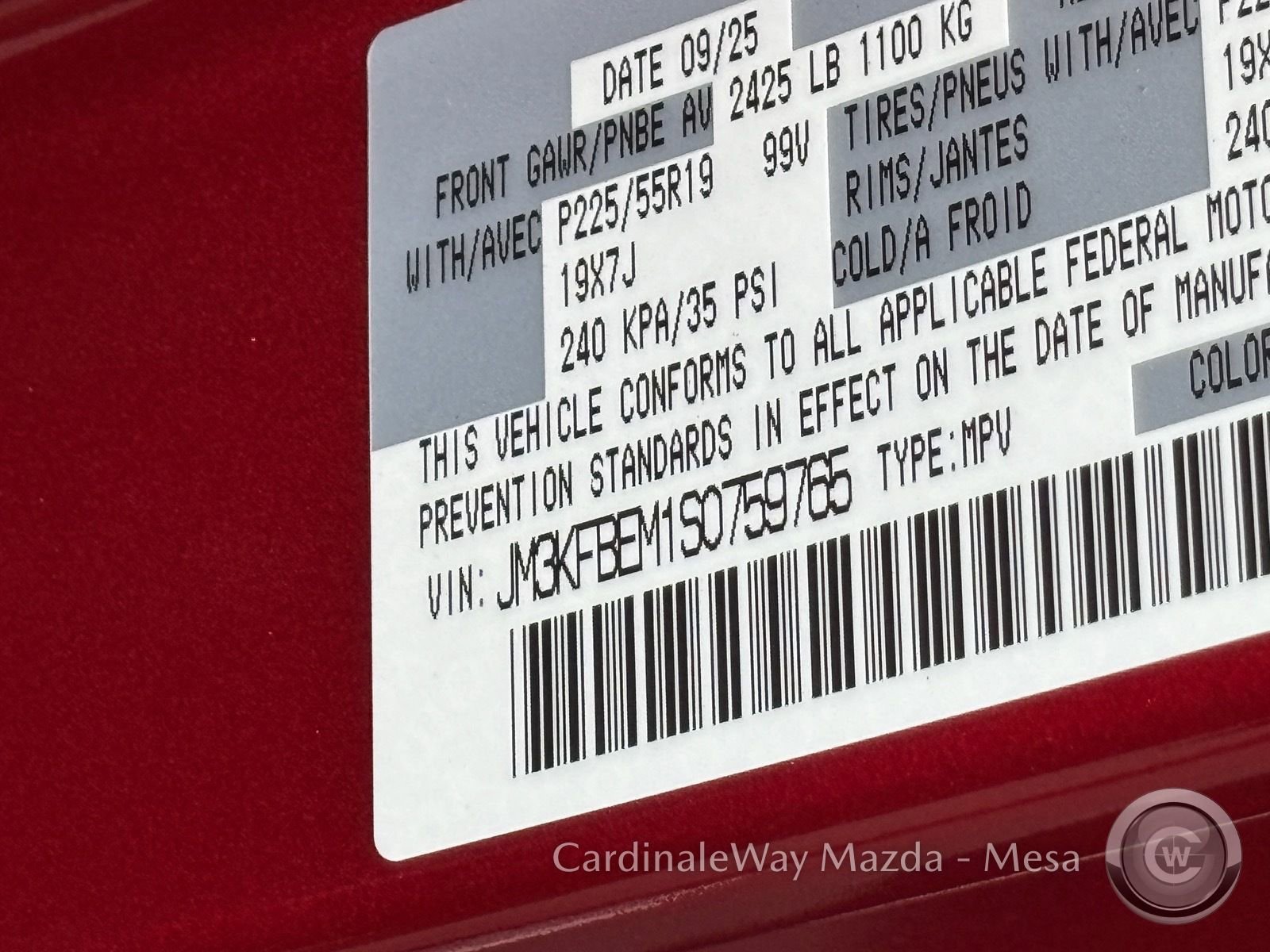 New 2025 MAZDA CX-5 AWD 2.5 S image 21