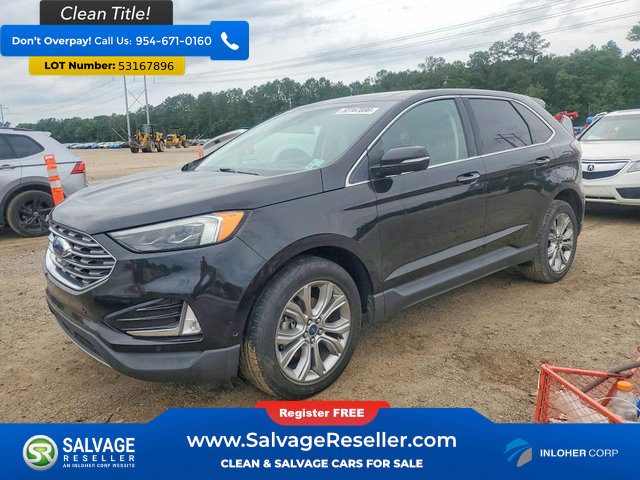 Used 2019 Ford Edge Titanium w/ Equipment Group 301A FWD image 1