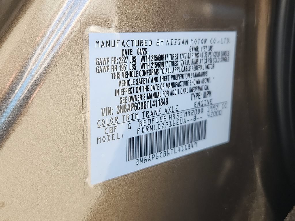 New 2026 Nissan Kicks SV AWD/4WD image 10