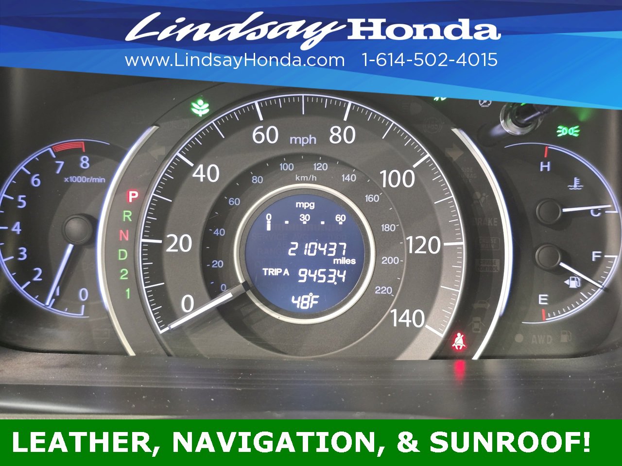 Used 2014 Honda CR-V EX-L image 13