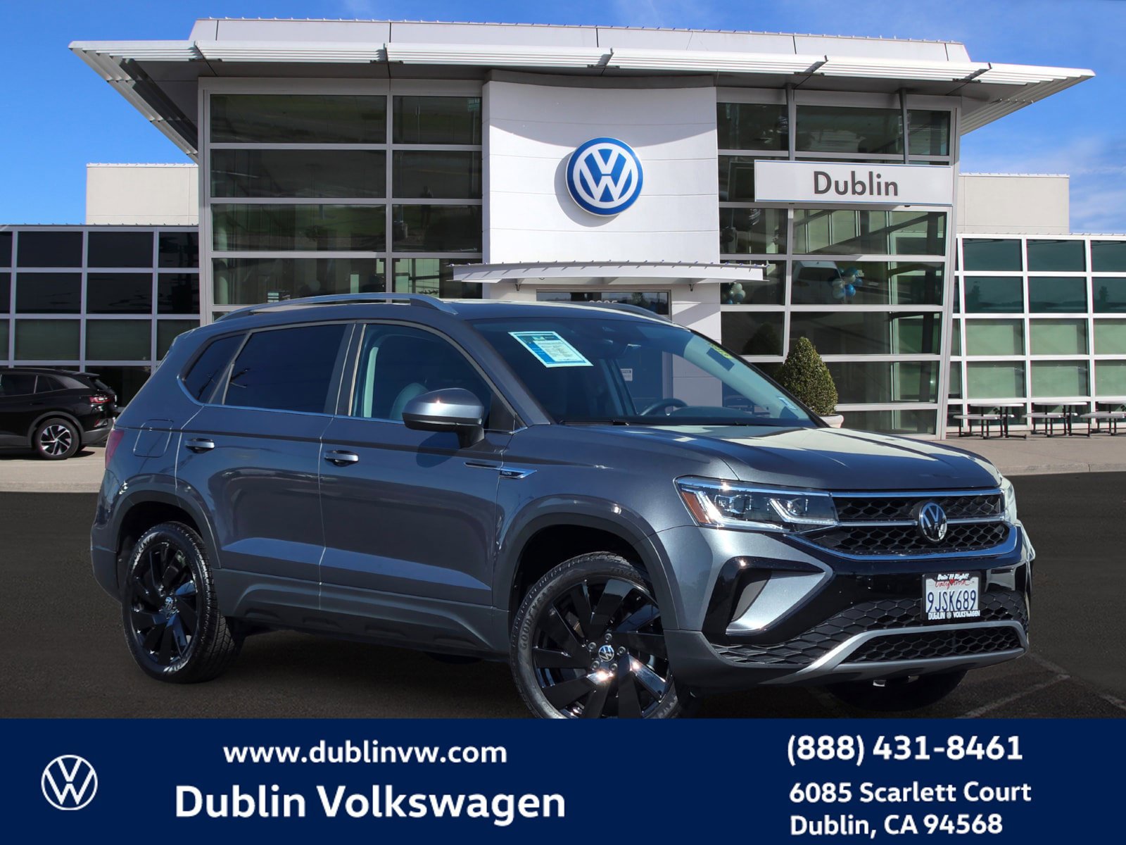 Certified 2023 Volkswagen Taos SEL w/ Black Wheel Package