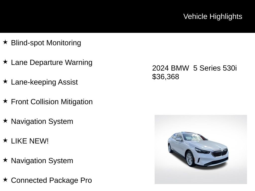 Used 2024 BMW 530i image 4