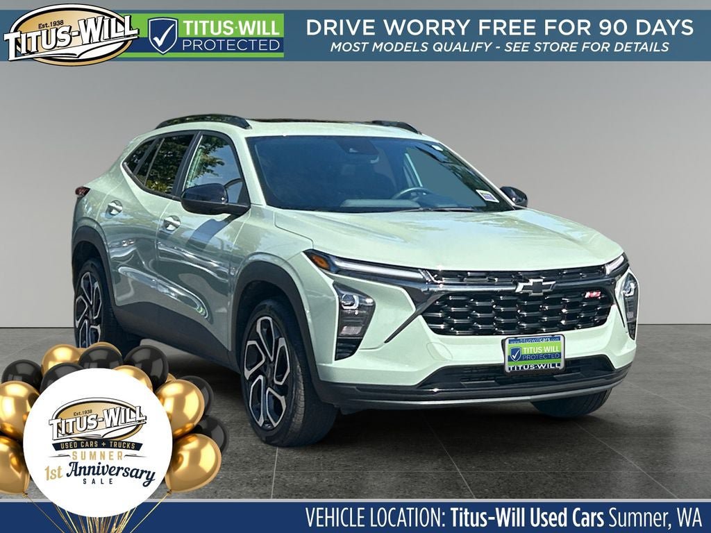 Used 2024 Chevrolet Trax RS w/ Sunroof Package