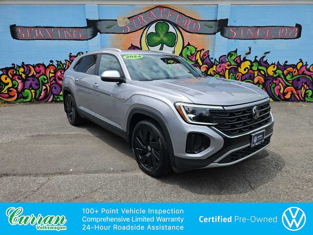 Certified 2024 Volkswagen Atlas Cross Sport SE w/ Panoramic Sunroof Package AWD/4WD image 1