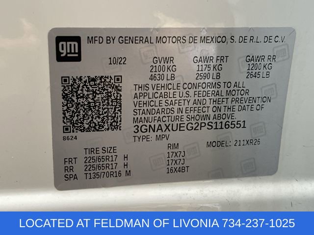 Used 2023 Chevrolet Equinox LT image 32