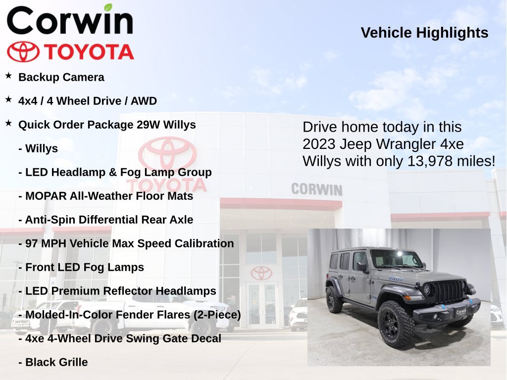 Used 2023 Jeep Wrangler Unlimited w/ Cold Weather Group AWD/4WD image 7