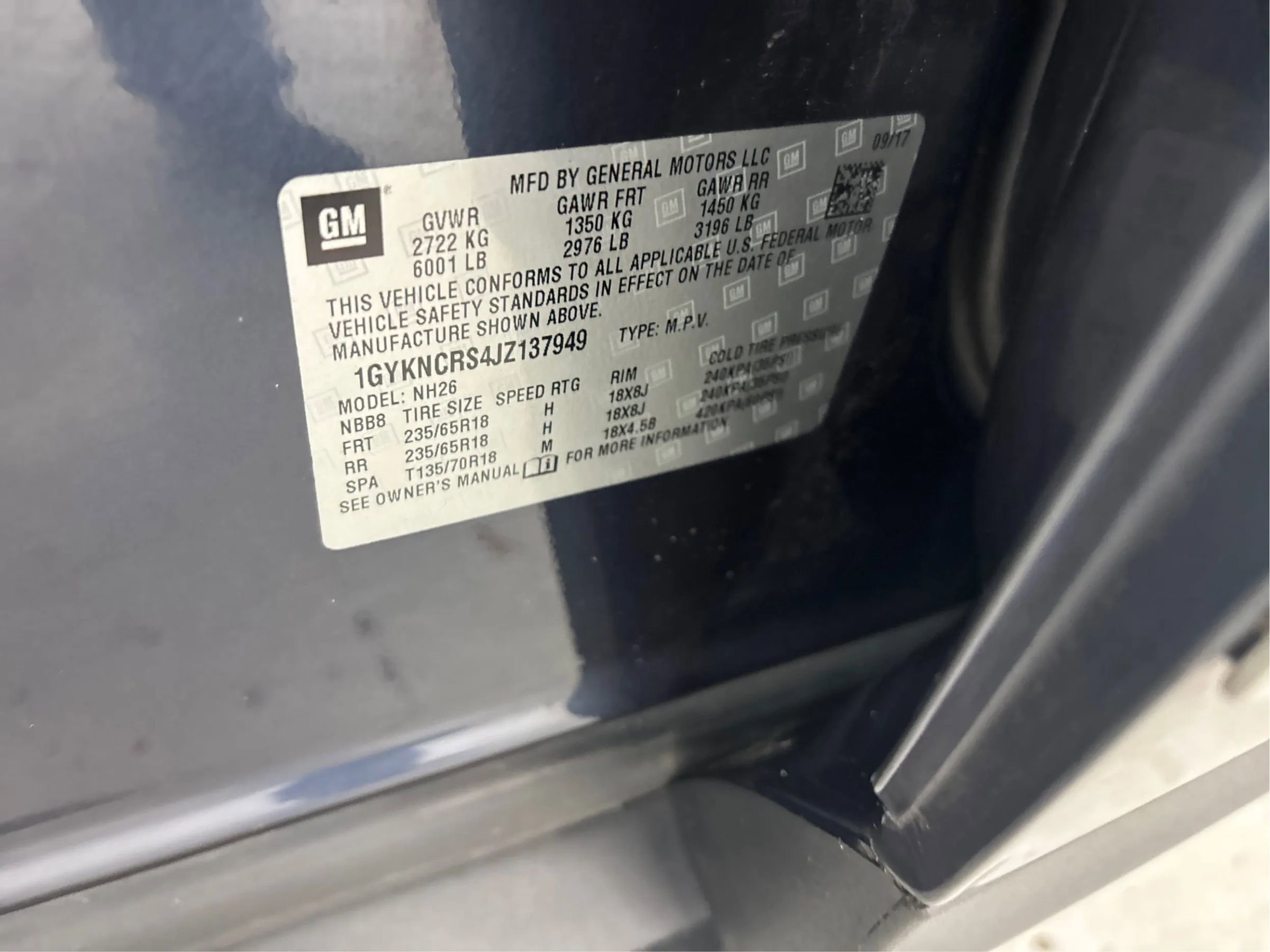 Used 2018 Cadillac XT5 Luxury w/ Driver Awareness Package image 30