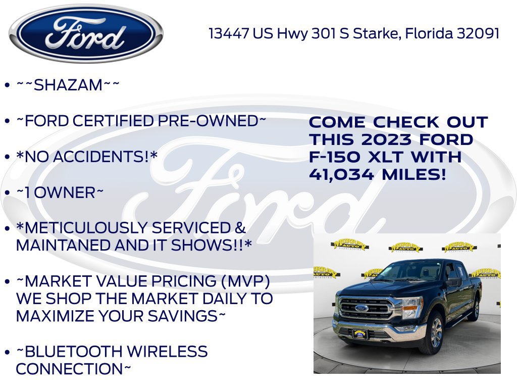Certified 2023 Ford F150 XLT w/ Equipment Group 301A Mid AWD/4WD image 6