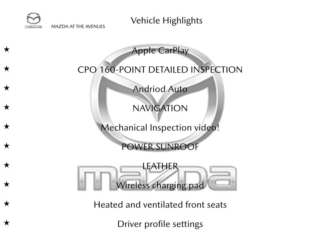 Certified 2025 MAZDA CX-90 3.3 Turbo S w/ Premium Plus AWD/4WD image 12