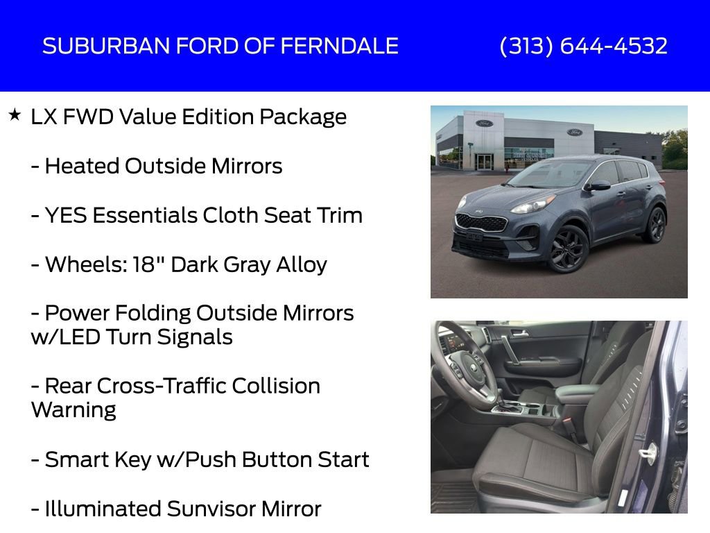 Used 2022 Kia Sportage LX w/ LX FWD Value Edition Package image 9