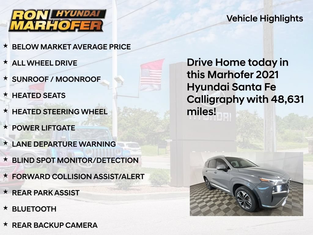 Used 2021 Hyundai Santa Fe Calligraphy AWD/4WD image 14