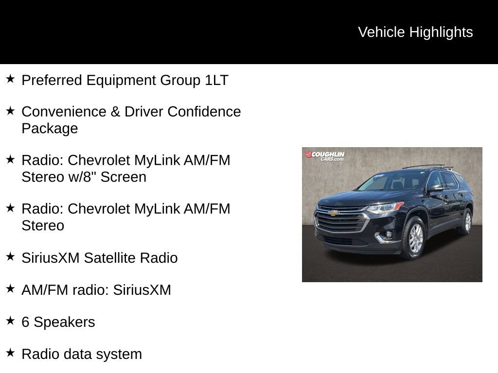 Used 2018 Chevrolet Traverse LT FWD video 2