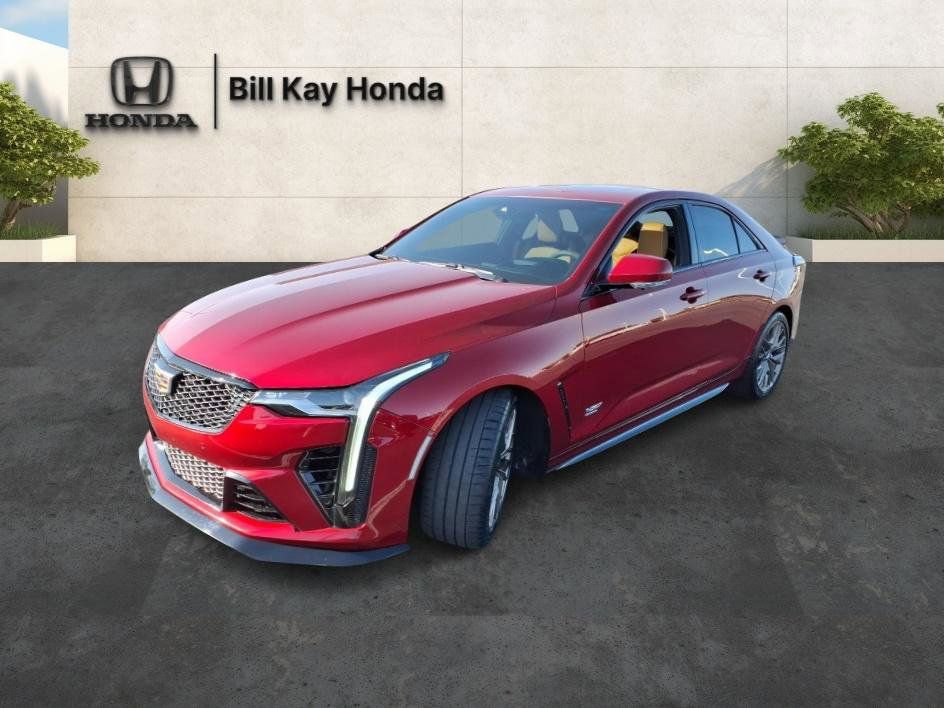 Used 2022 Cadillac CT4 V Blackwing w/ Driver Assist Package RWD image 7
