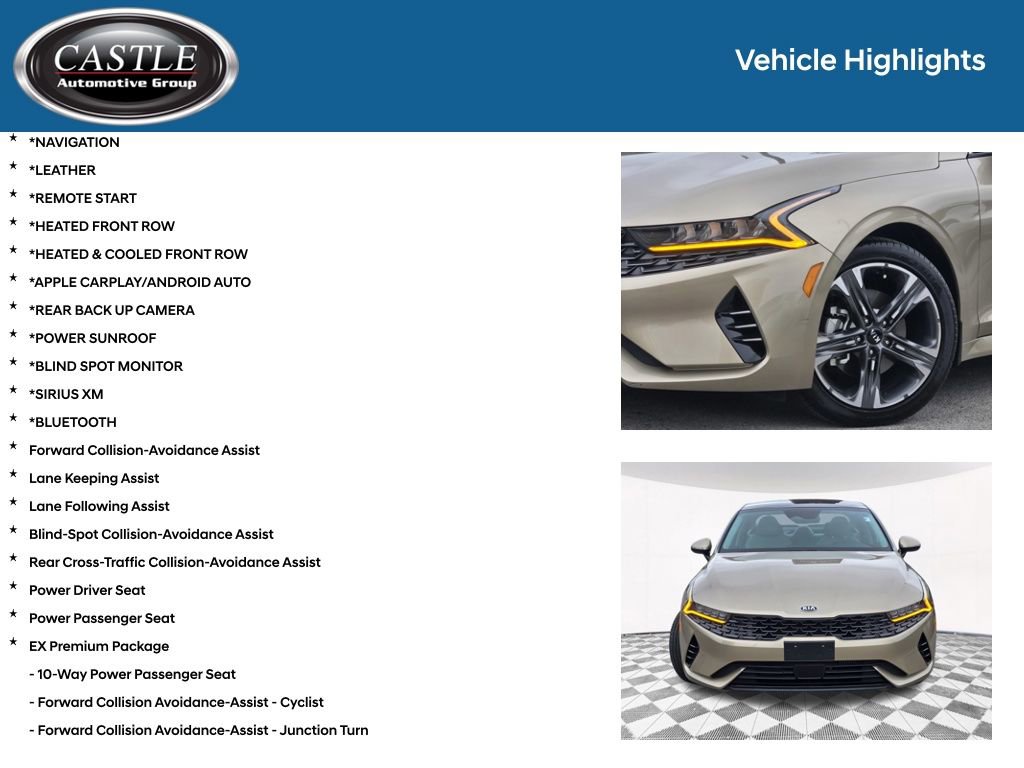 Used 2021 Kia K5 EX w/ EX Premium Package FWD image 3