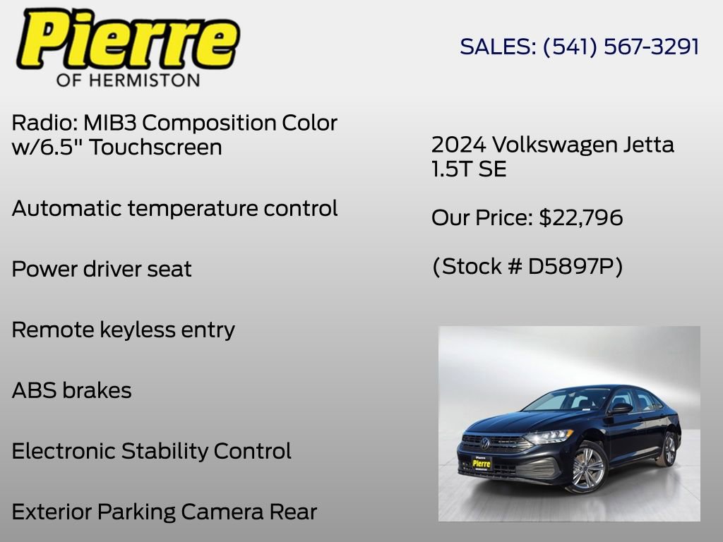 Used 2024 Volkswagen Jetta SE FWD image 6