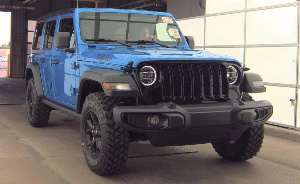 Used 2022 Jeep Wrangler Unlimited Sport AWD/4WD video 1