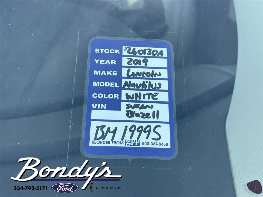 Used 2019 Lincoln Nautilus Reserve image 21