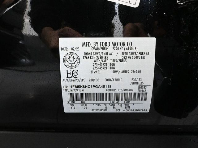 Used 2023 Ford Explorer Platinum w/ Technology Package image 58