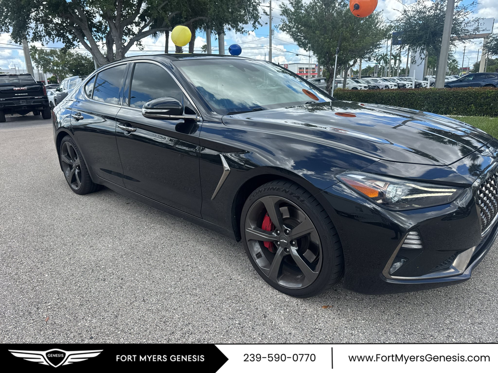 Used 2019 Genesis G70 3.3T Advanced w/ Sport Package AWD/4WD image 1