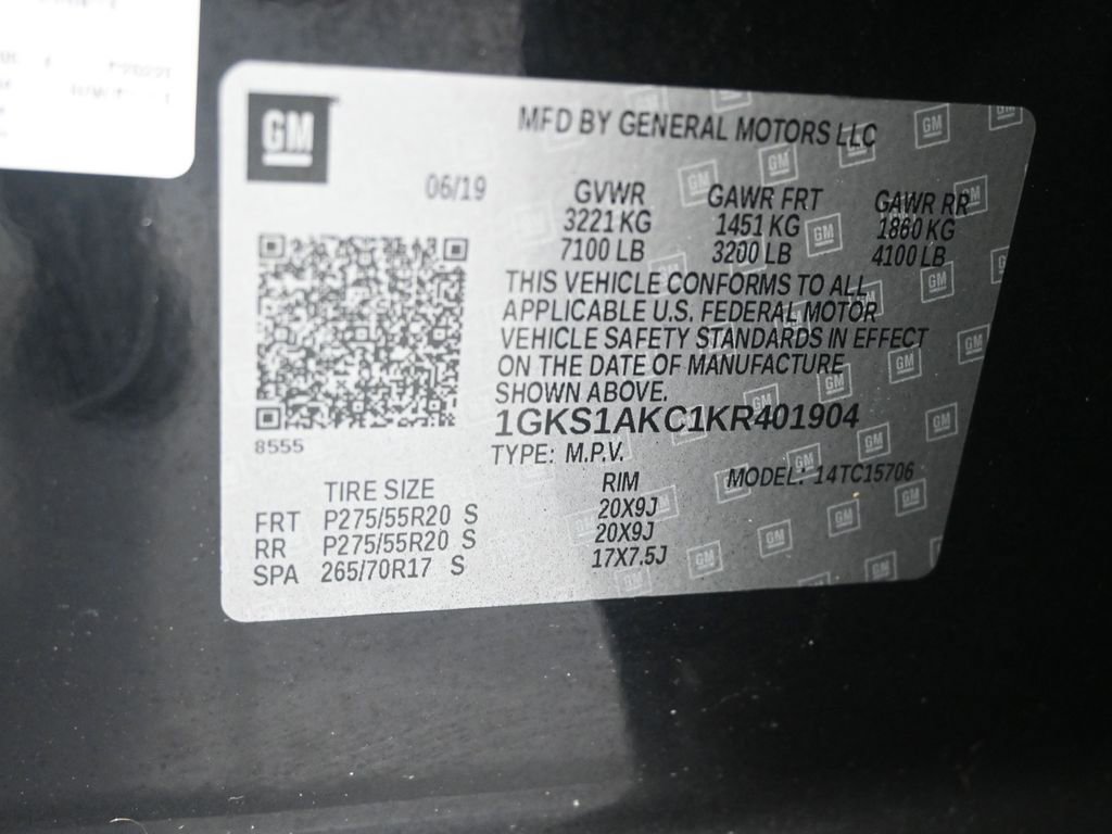 Used 2019 GMC Yukon SLE w/ SLE Value Package RWD image 11