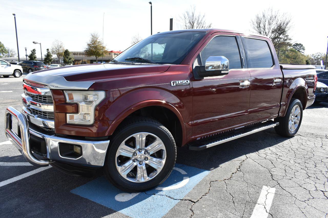 Used 2015 Ford F150 Lariat w/ Equipment Group 502A Luxury AWD/4WD image 2