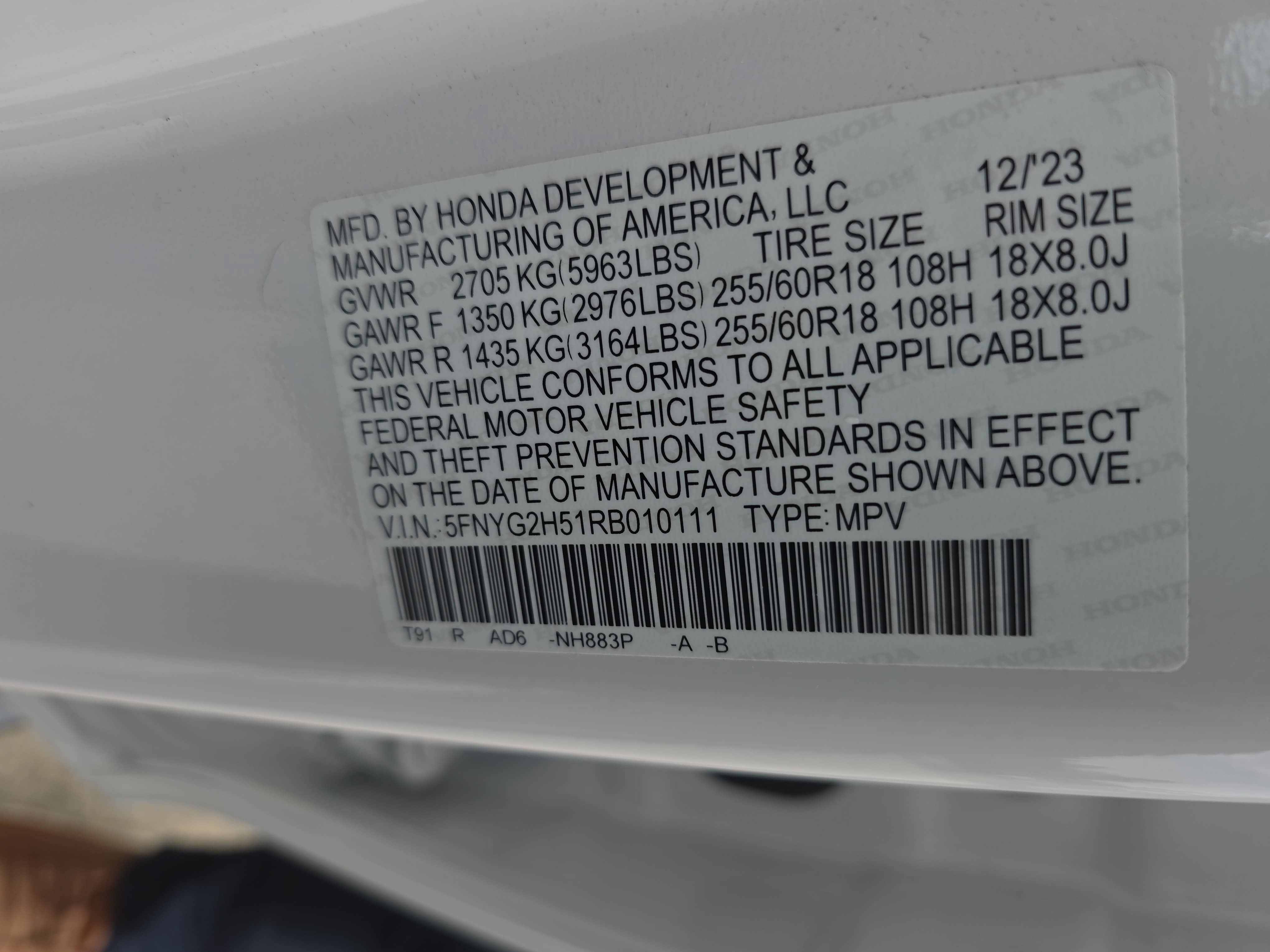 Certified 2024 Honda Pilot EX-L image 34