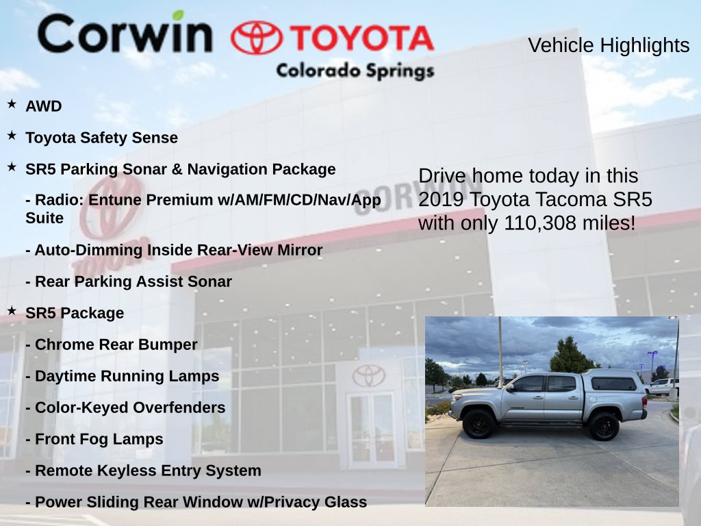 Used 2019 Toyota Tacoma SR5 AWD/4WD image 7