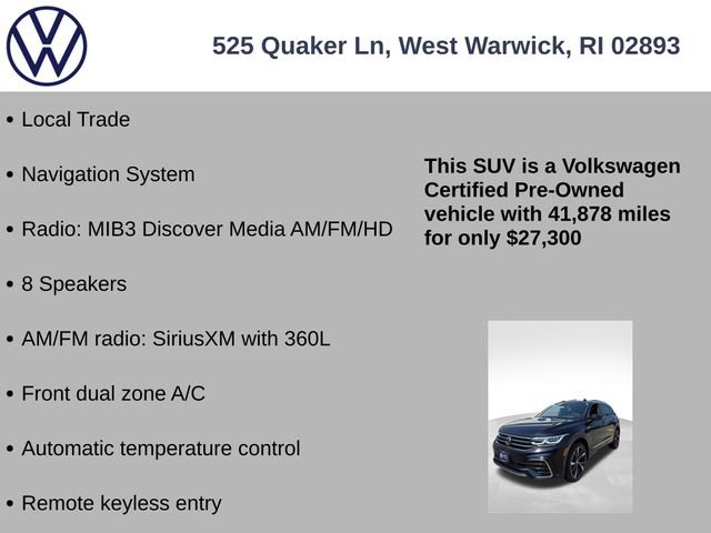Certified 2023 Volkswagen Tiguan SEL R-Line AWD/4WD image 7