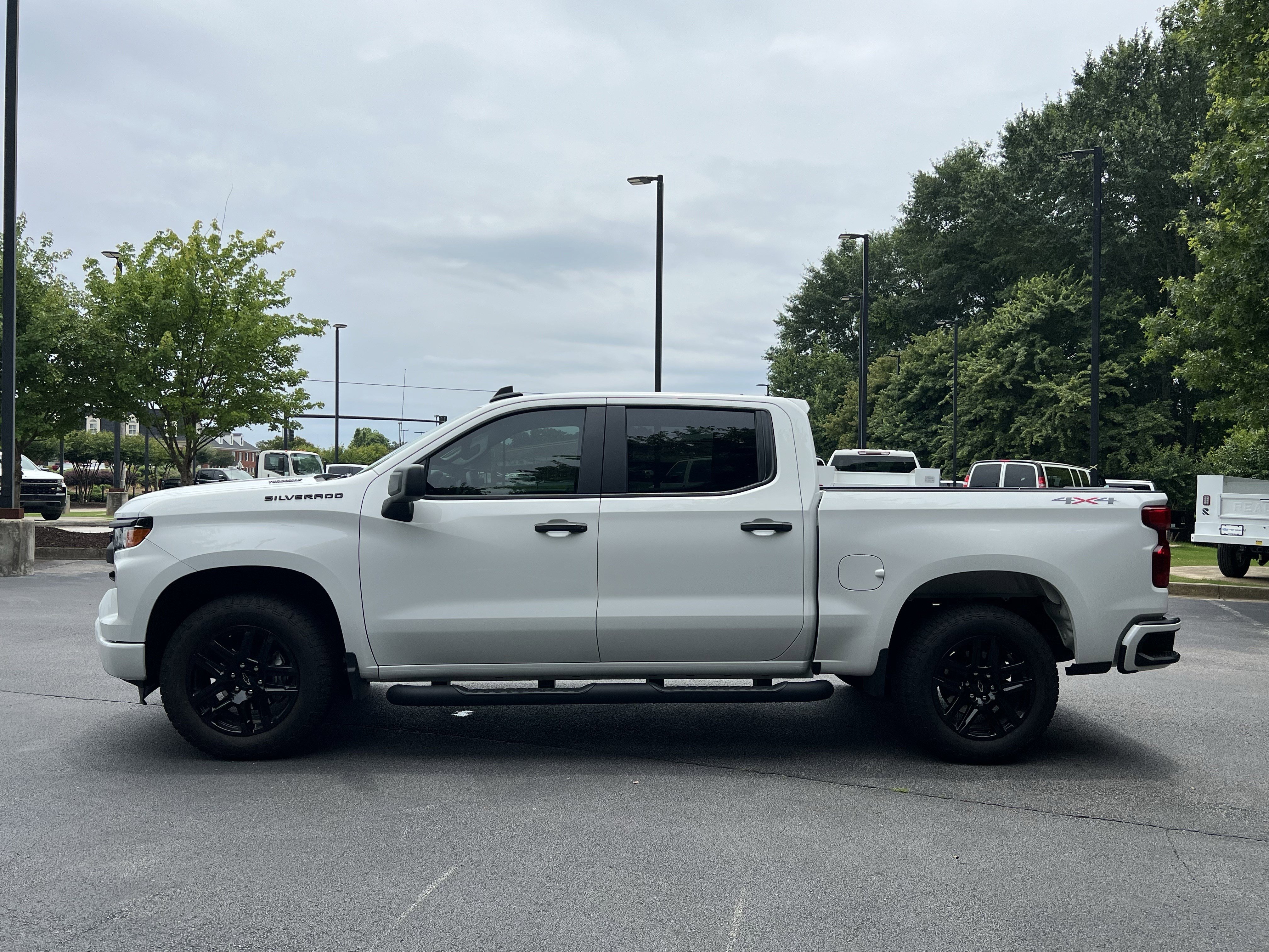 Used 2026 Chevrolet Silverado 1500 Custom w/ Turbomax Blackout Package AWD/4WD image 6