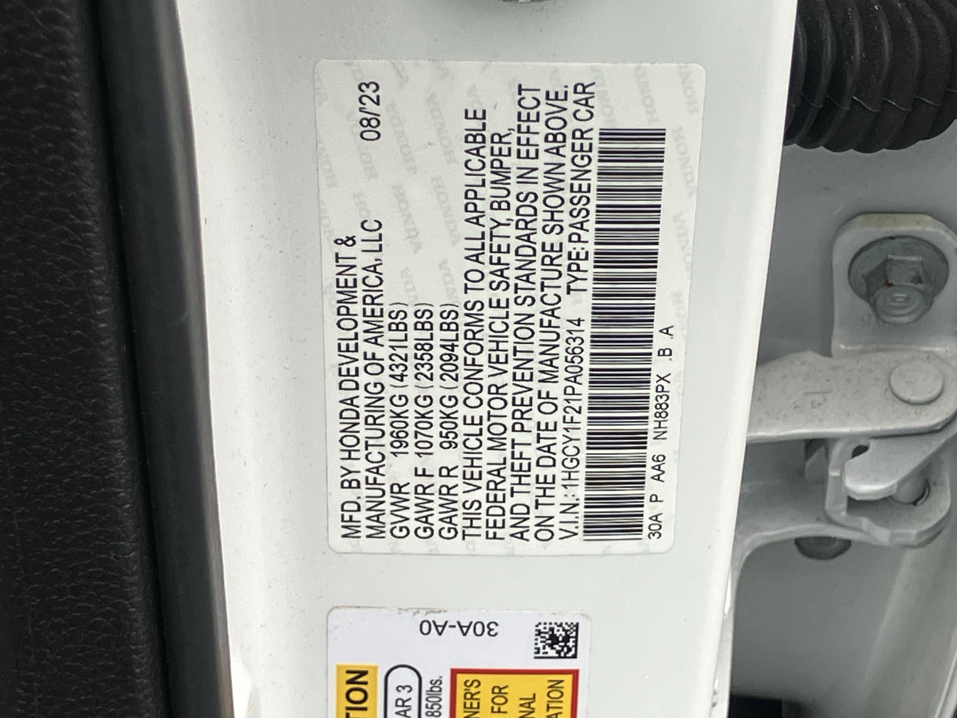Used 2023 Honda Accord LX image 28