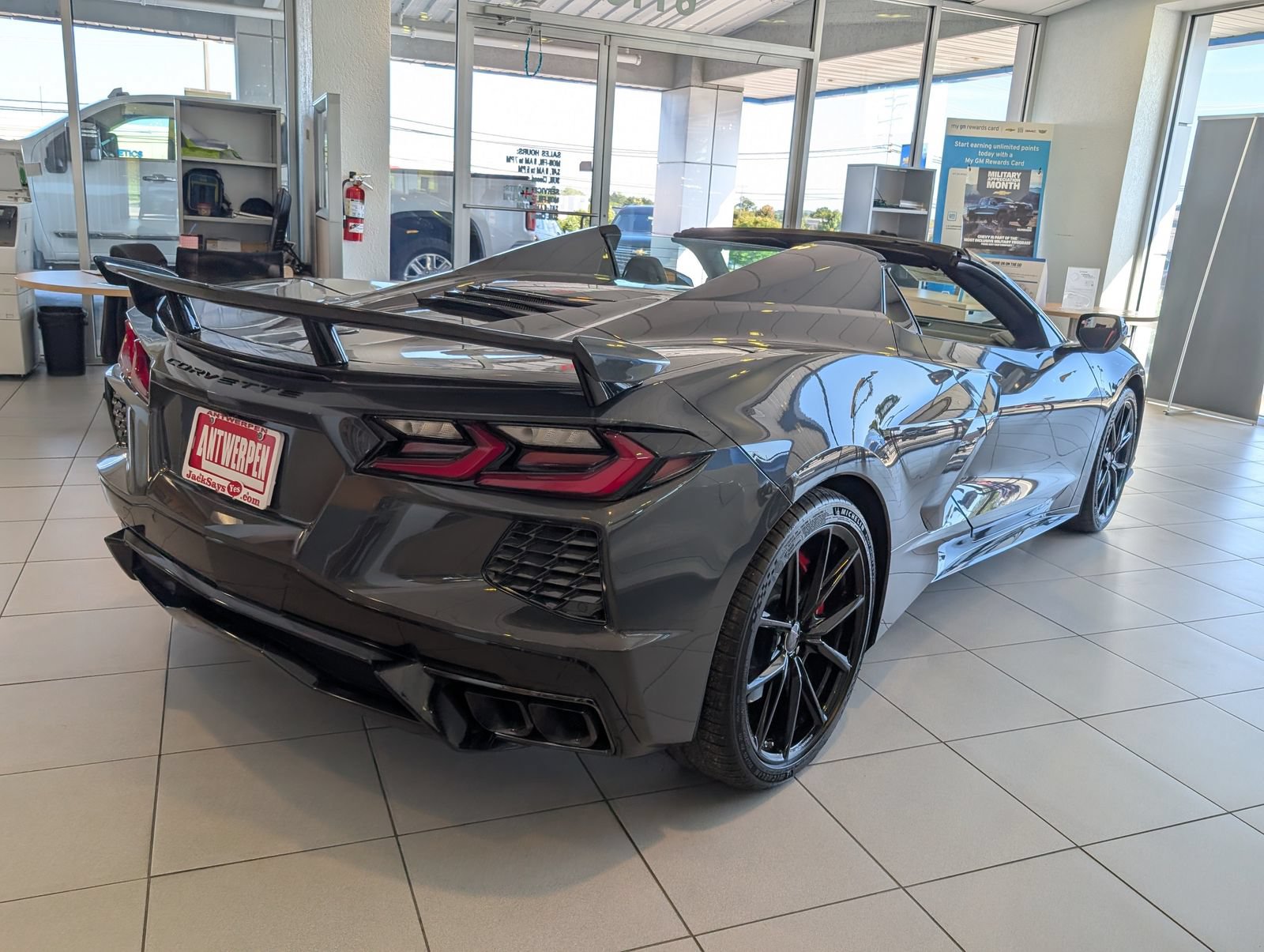New 2027 Chevrolet Corvette Stingray Convertible w/ Z51 Performance Package RWD image 2