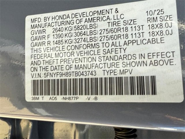 New 2026 Honda Passport TrailSport Elite image 18