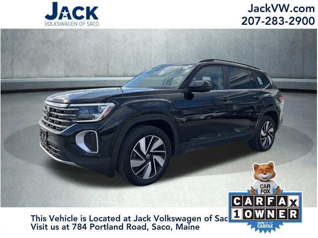 Used 2024 Volkswagen Atlas SE w/ Panoramic Sunroof Package image 1