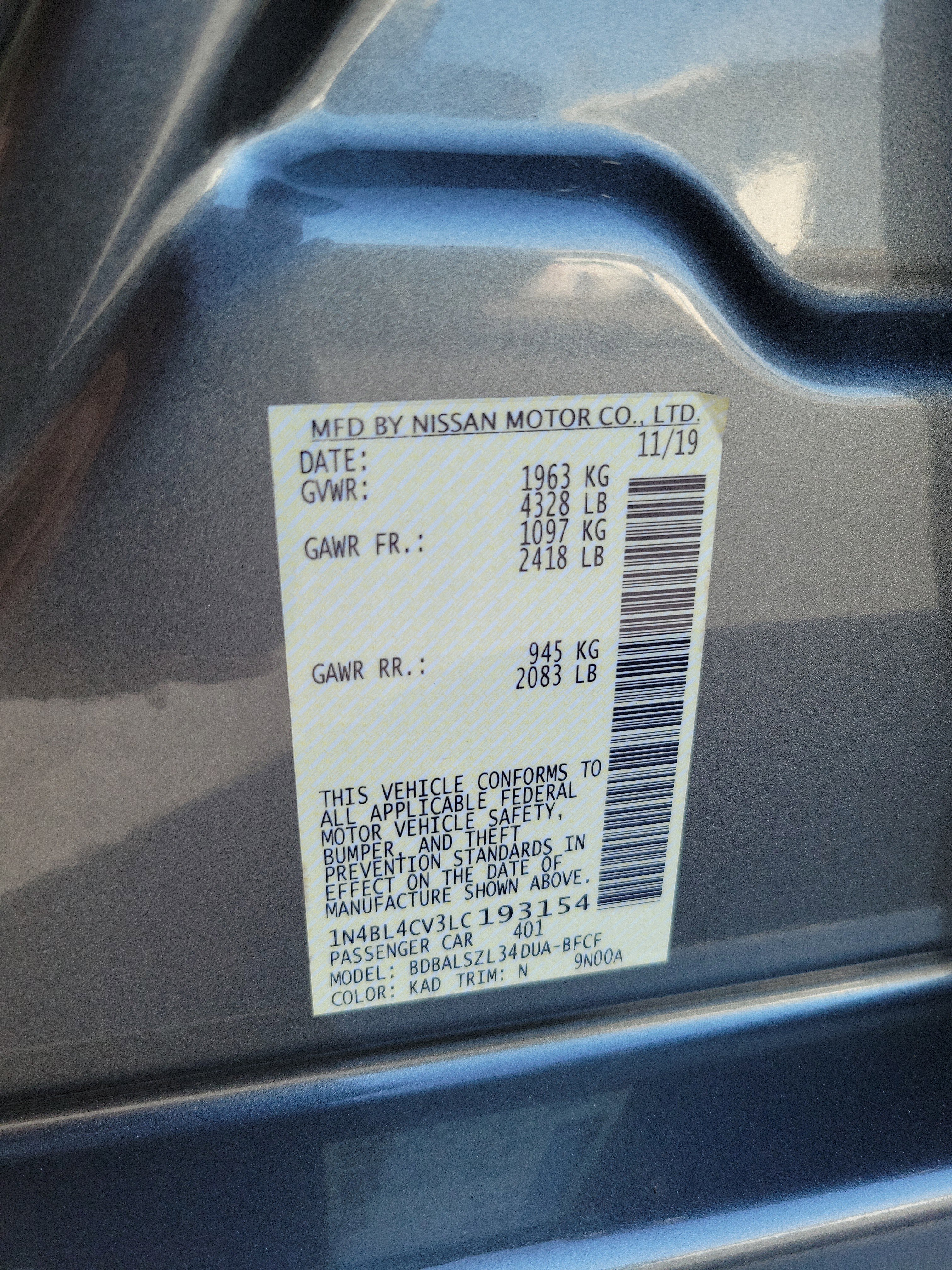 Used 2020 Nissan Altima 2.5 SR image 29