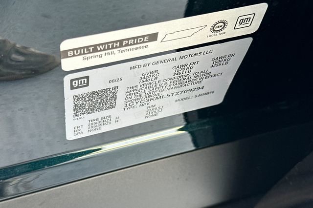 New 2026 Cadillac Vistiq Luxury w/ LPO, Floor Liner Package image 27