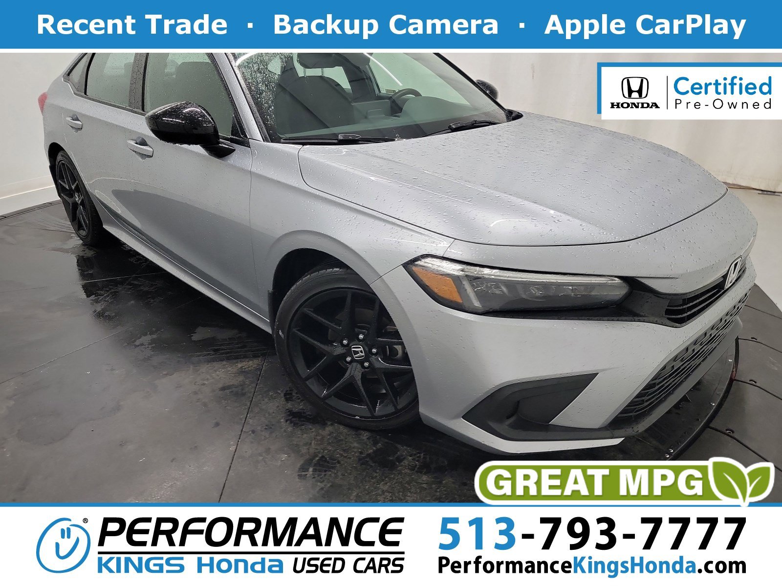 Certified 2023 Honda Civic Sport image 1