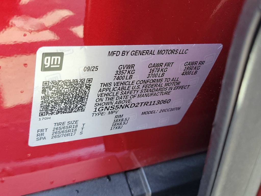 Used 2026 Chevrolet Tahoe LT w/ Comfort Package image 34