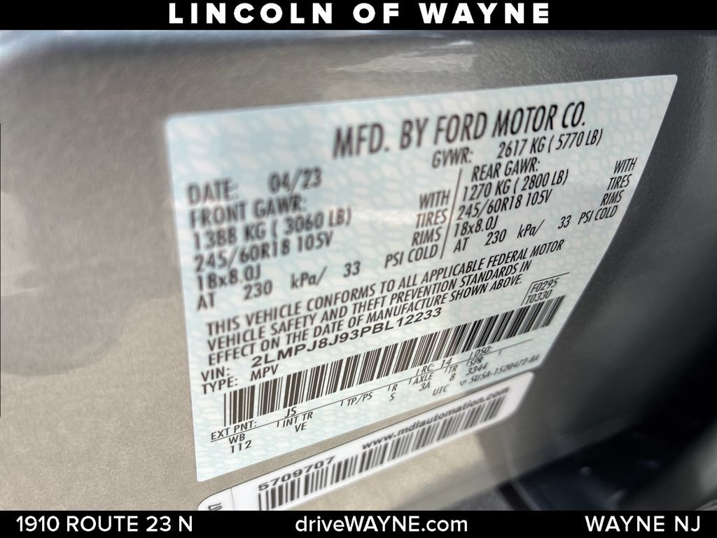 Certified 2023 Lincoln Nautilus AWD w/ Premium Package image 29