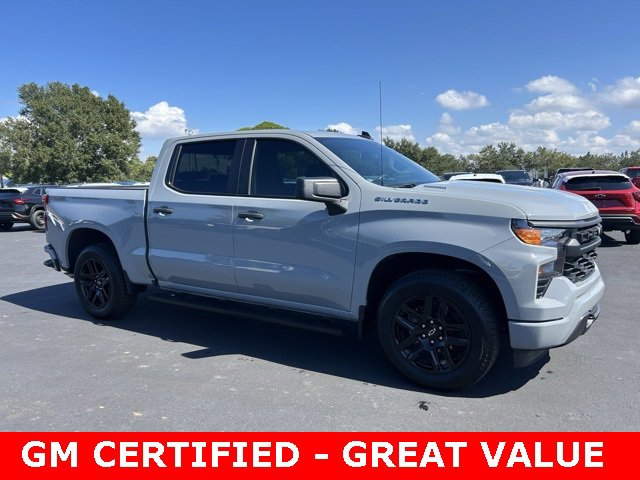 Used 2025 Chevrolet Silverado 1500 Custom w/ LPO, Dark Essentials Package