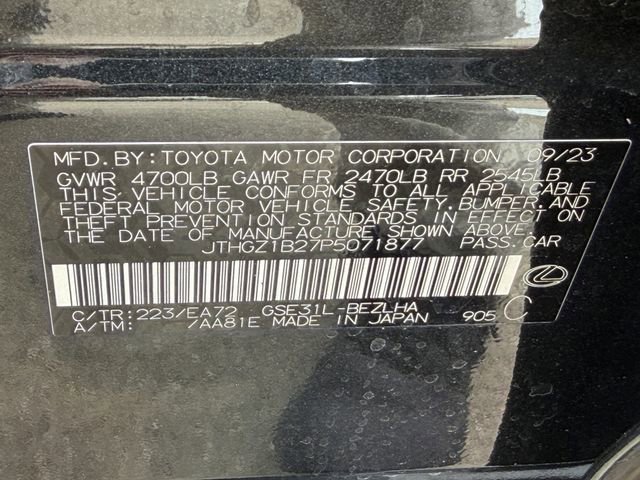 Used 2023 Lexus IS 350 F Sport w/ Navigation Package image 32