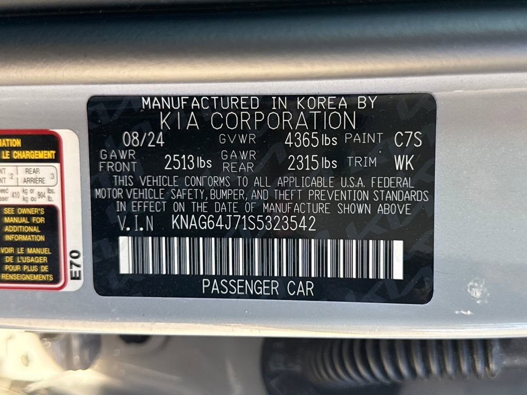 Used 2025 Kia K5 GT-Line image 29