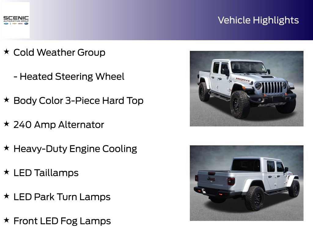 Used 2022 Jeep Gladiator Mojave w/ LED Lighting Group AWD/4WD image 15